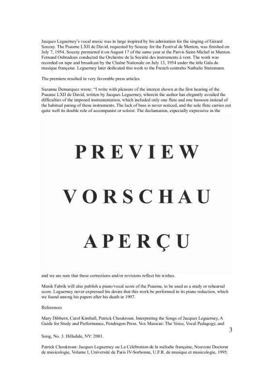 Produktgalerie: Seite 3 von 11 Psaume 62, Souzay, Gérard, Bariton und Orchester