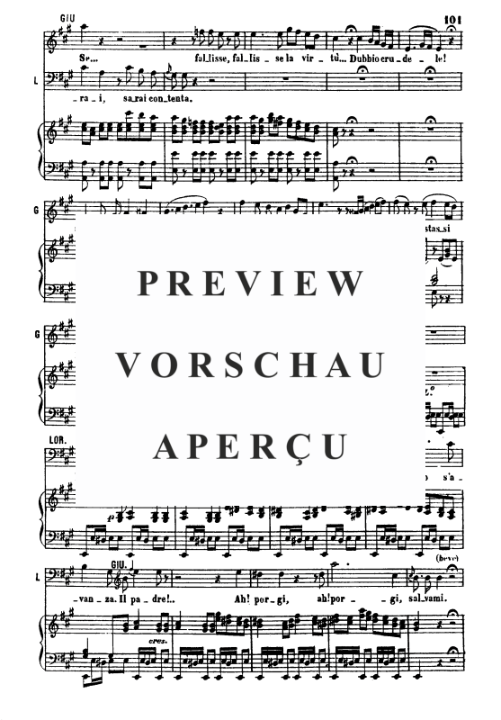 Product gallery: Page 3 of 9 Morte io non temo, , Vocals and Piano