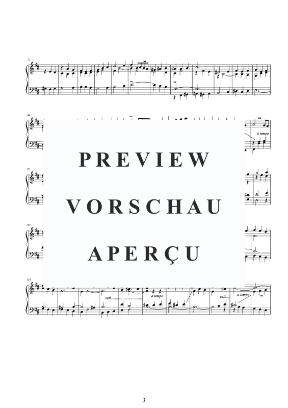 Produktgalerie: Seite 4 von 5 Fantasie und Fuge H-Moll BWV 563, , Klavier Solo