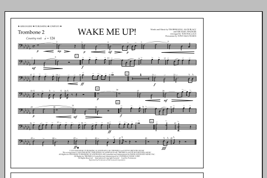 Produktbild zu:  Wake Me Up! - Trombone 2 - Tom Wallace
