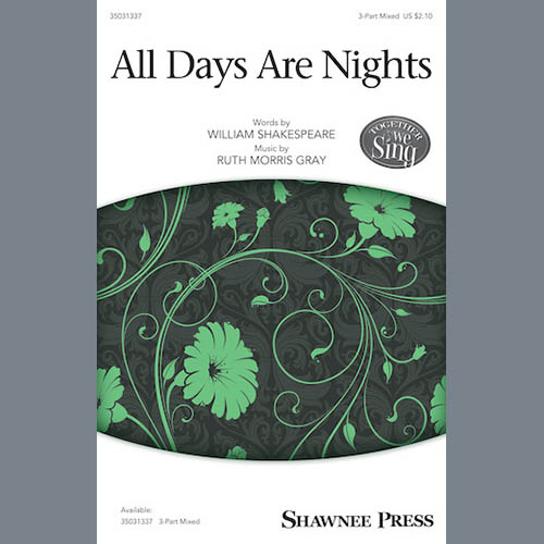 cover: All Days Are Nights, Ruth Morris Gray, Chor