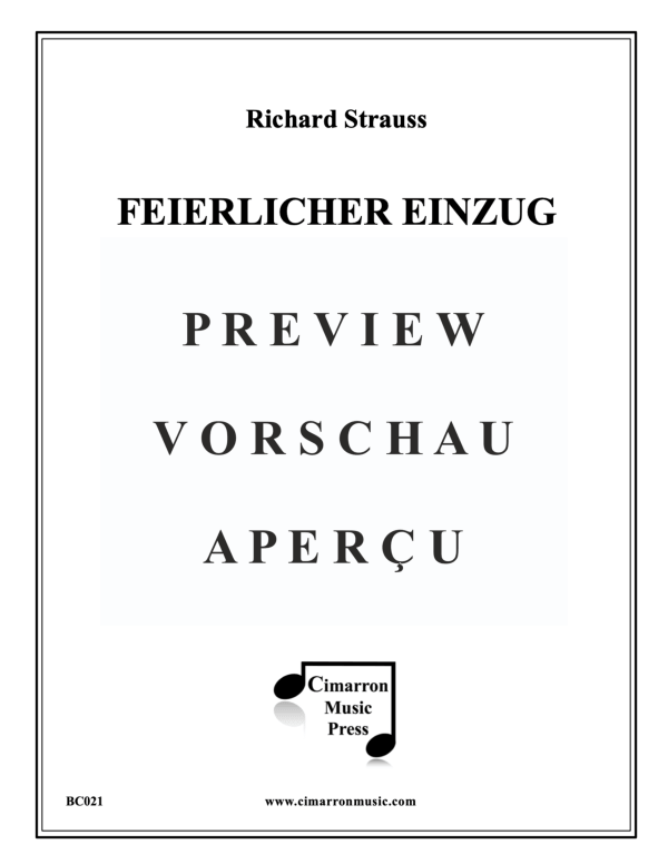 Product gallery: Page 2 of 11 Feierlicher Einzug, , Brass Ensemble