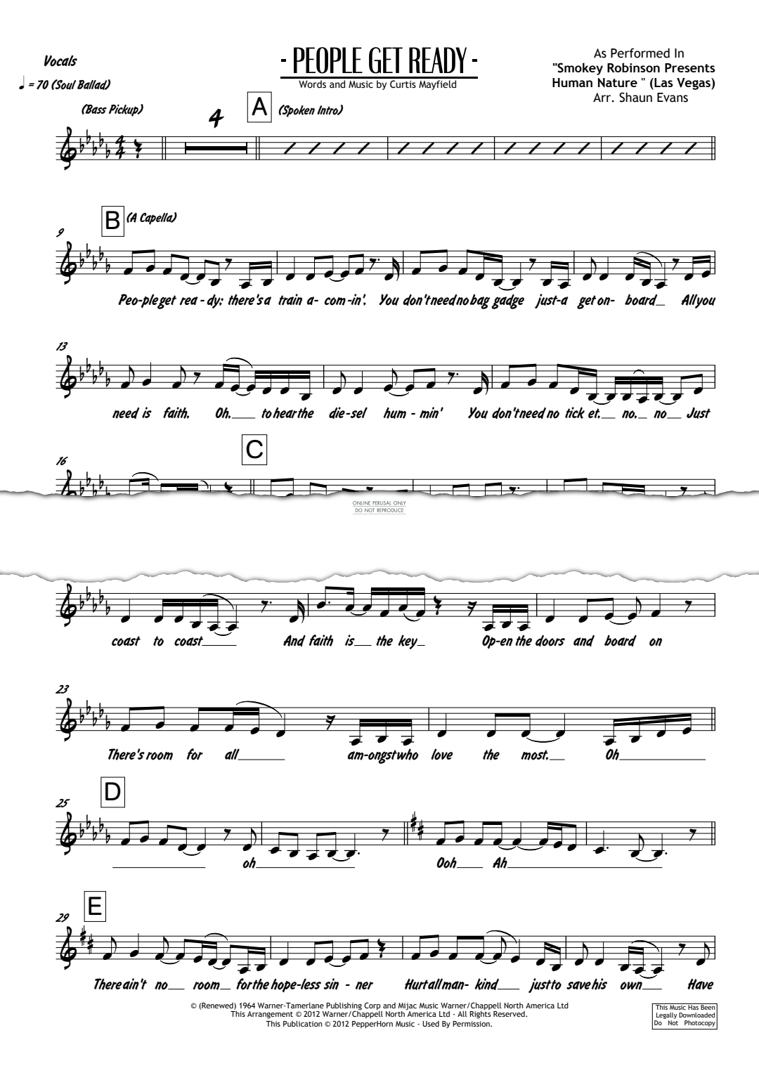 gallery: People Get Ready, Human Nature