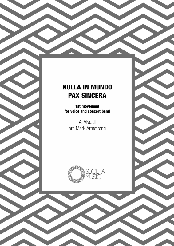 Produktbild zu: Nulla in mundo pax sinceraAntonio Vivaldi
