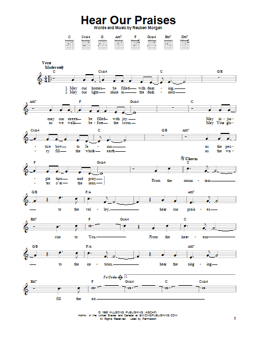 Produktbild zu: Hear Our Praises