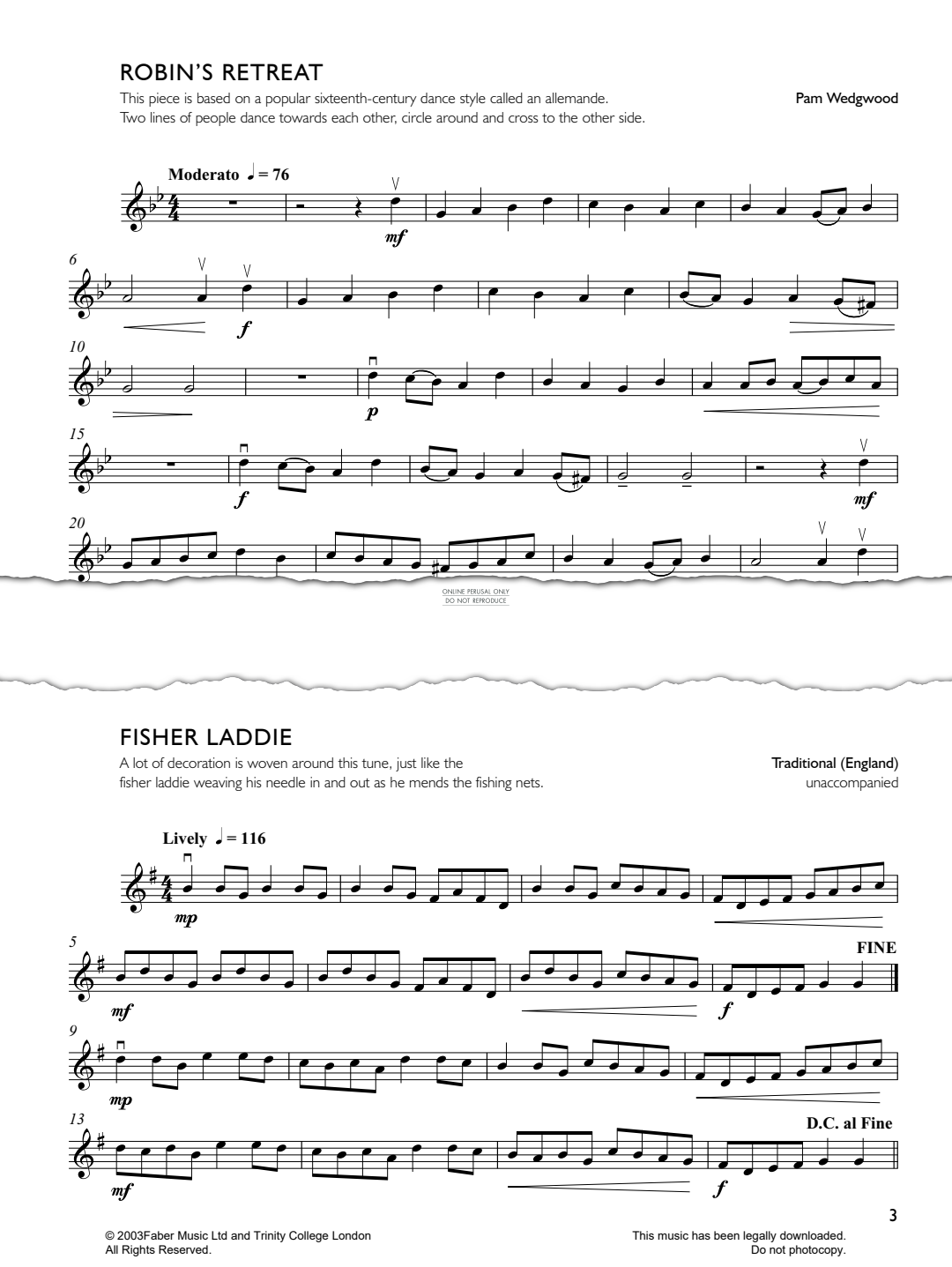 Produktgalerie: Seite 1 von 1 Fisher Laddie, Traditional, Violine