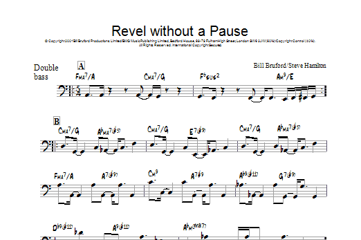Produktgalerie: Seite 1 von 1 Revel Without A Pause, Bill Bruford, E-Bass, Gitarre