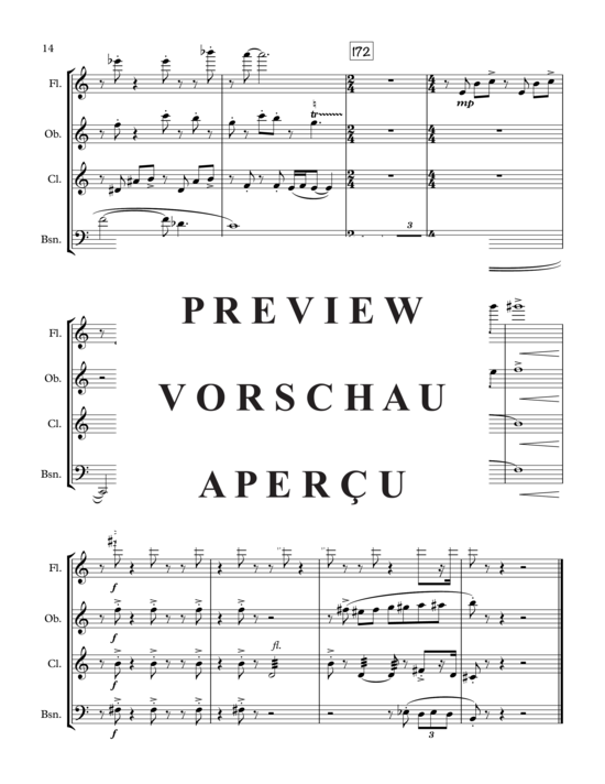 Product gallery: Page 17 of 21 Elaine´s Imitation Dance , , (flute, oboe, clarinet and bassoon)