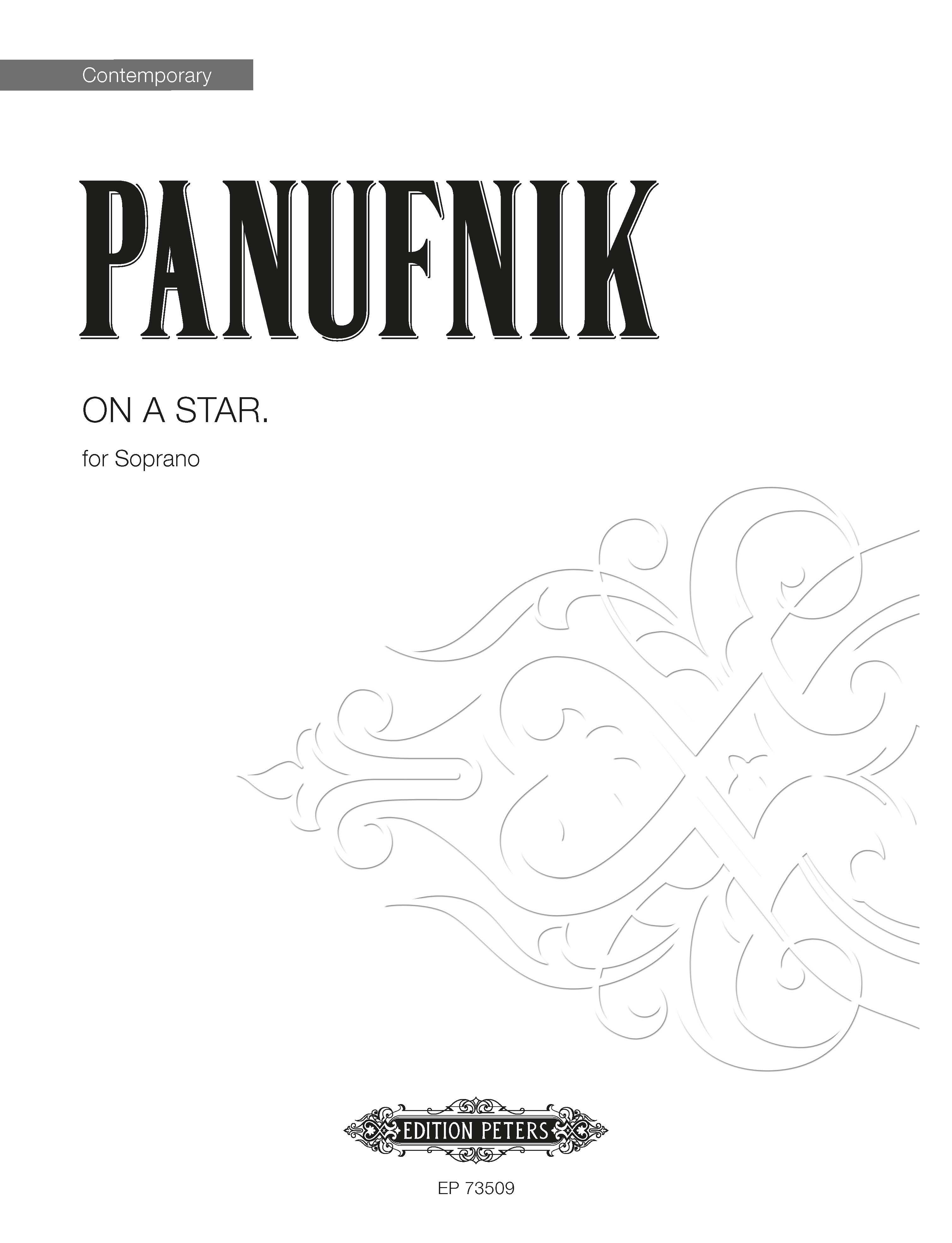 cover: ON A STAR., Roxanna Panufnik, Gesang