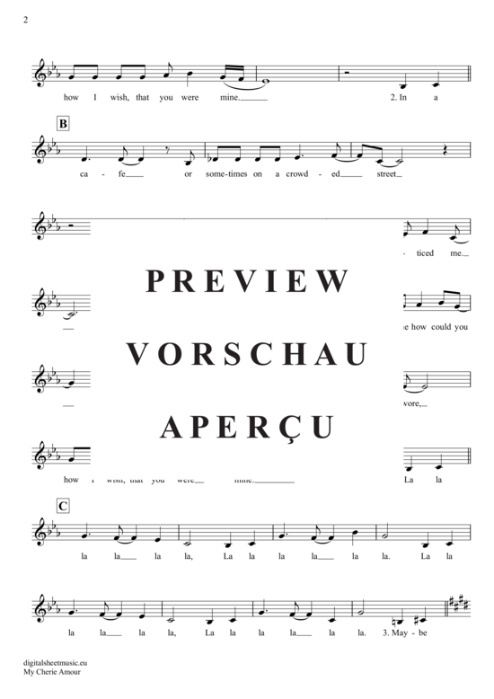 Produktgalerie: Seite 3 von 4 My Cherie Amour , Wonder, Stevie, Trompete in B