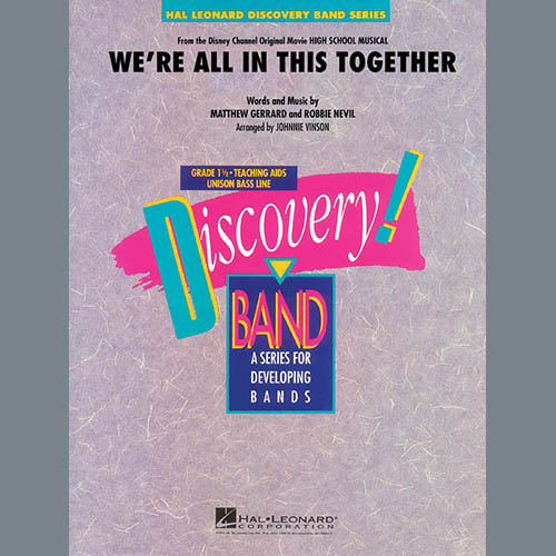 cover: We're All In This Together (from High School Musical) - Baritone T.C., High School Musical Cast, Ensemble