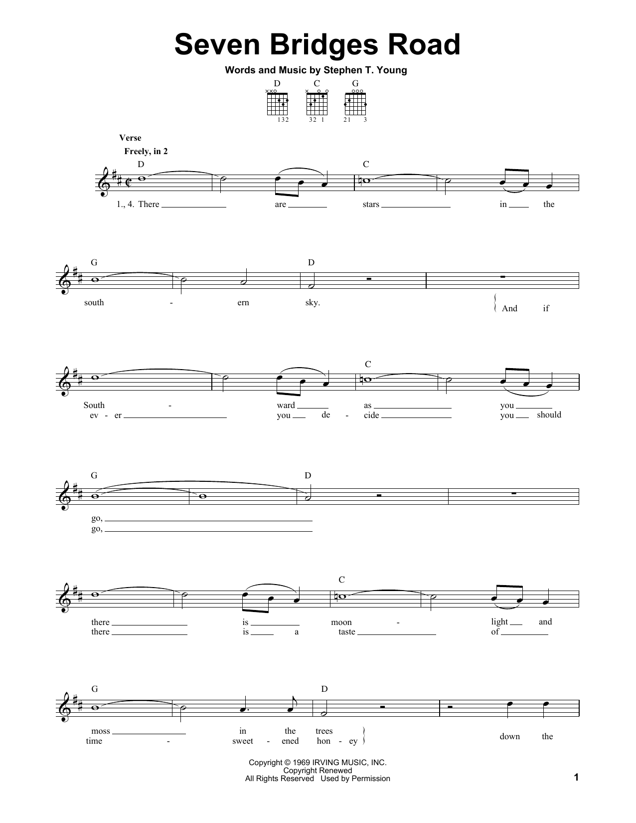 Produktbild zu: Seven Bridges Road