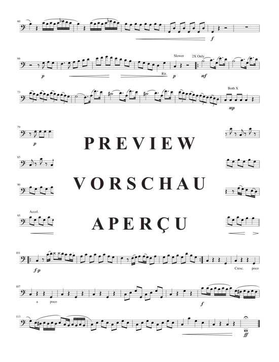 Produktgalerie: Seite 14 von 16 Ouvertüre, , (2xTrompete in B, Horn in F, Posaune)