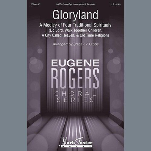 cover: Gloryland: A Medley of Four Traditional Spirituals, , Chor