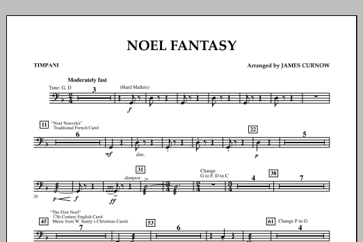 Produktbild zu:  Noel Fantasy - Timpani - 