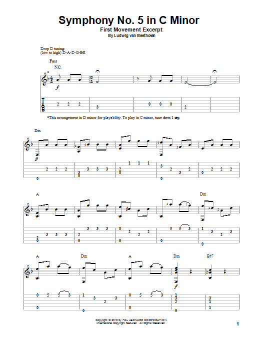 Produktbild zu: Symphony No. 5 In C Minor, First Movement Excerpt