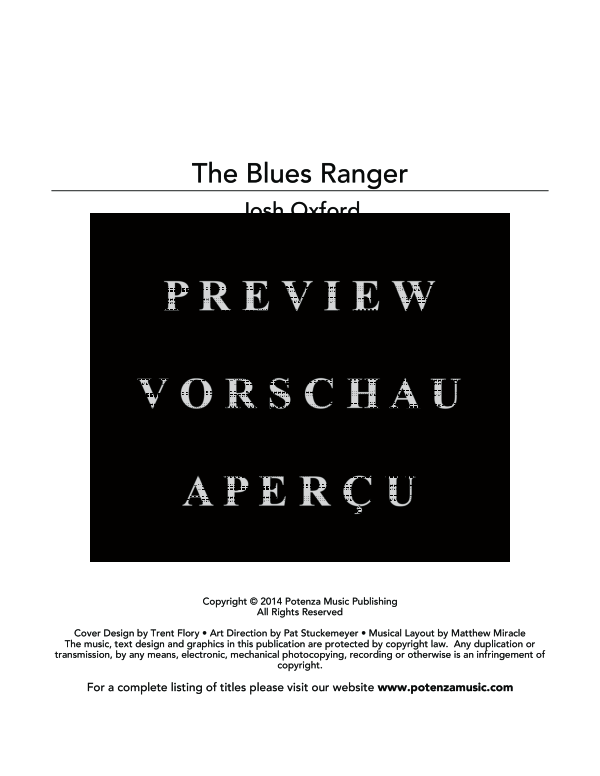 Product gallery: Page 3 of 10 Blues Ranger, The, , (Bass clarinet solo)