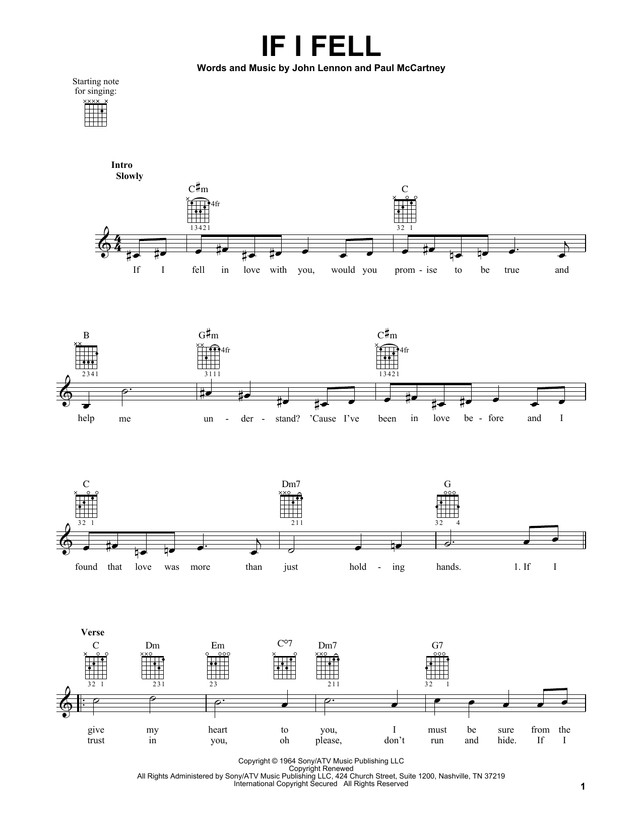 Produktbild zu: If I Fell