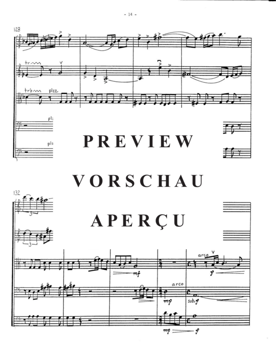Produktgalerie: Seite 17 von 21 Sinfonietta , , (Streichquintett: 2 Geigen, Bratsche, Cello und Kontrabass)