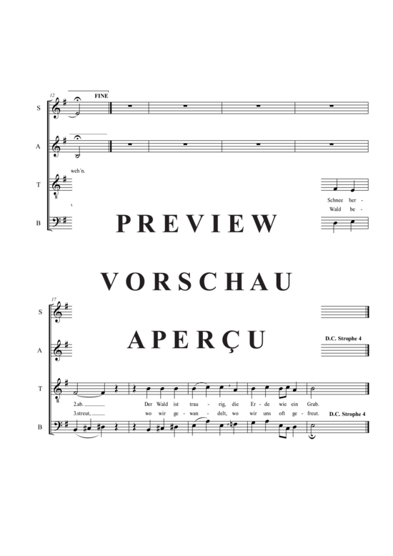 Product gallery: Page 3 of 3 Nun wird so braun und falbe , , (mixed choir)