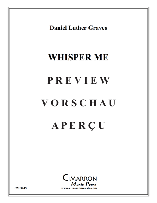 Produktgalerie: Seite 2 von 17 Whisper Me Your Dreams , , (Holzbläserquintett)