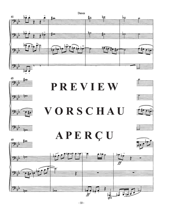 Product gallery: Page 13 of 21 Prelude and Dance , , (Tuba Quartett EETT)