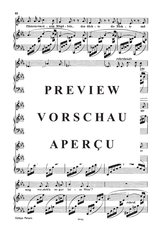 gallery: Der Nussbaum, Op.25 No.3 , , (Gesang tief + Klavier)