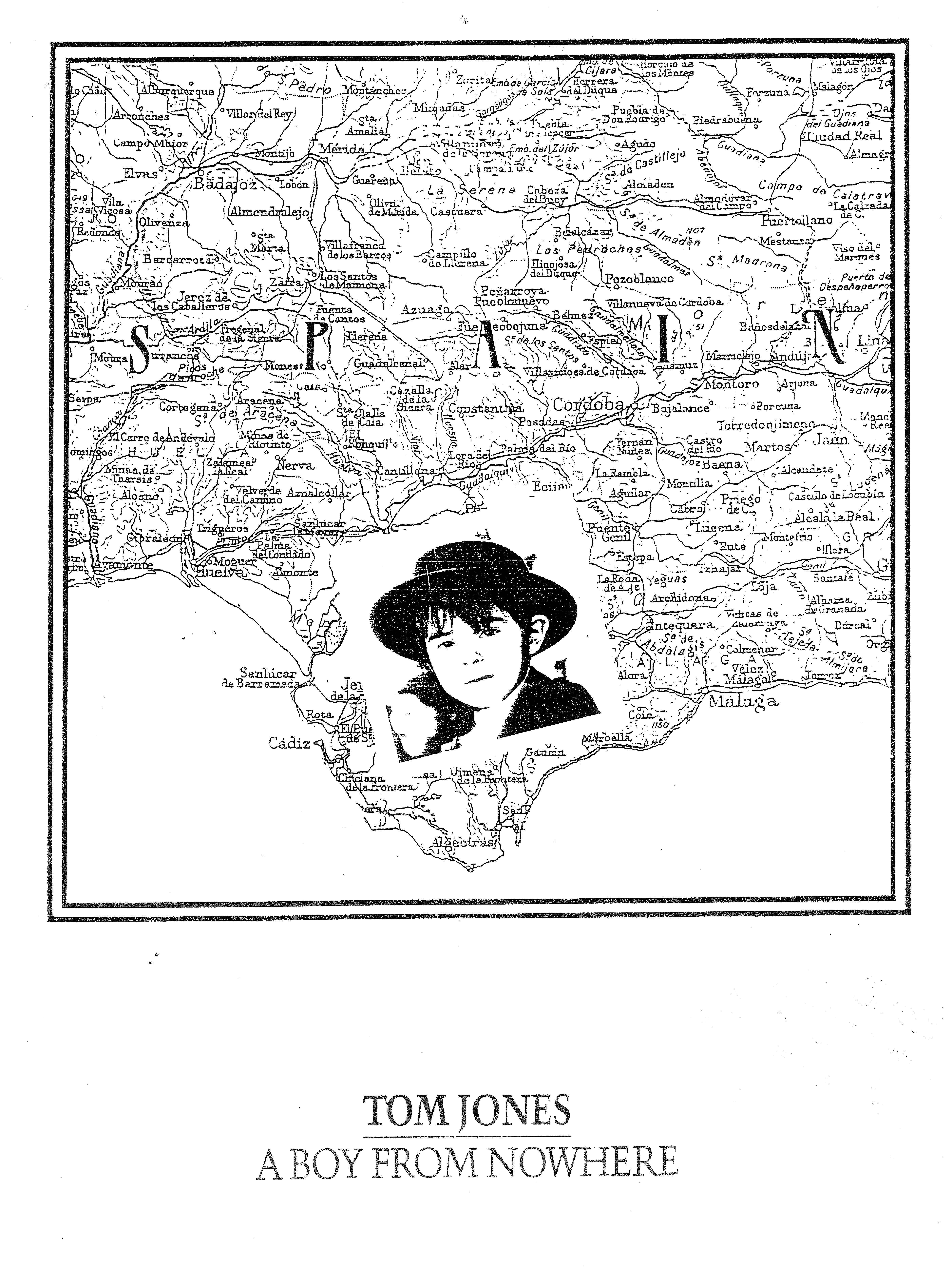 cover: A Boy From Nowhere, Tom Jones