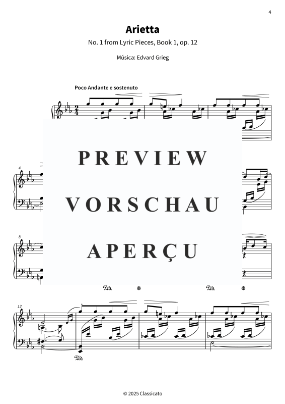 gallery: Peças líricas, Op. 12, , (piano solo)