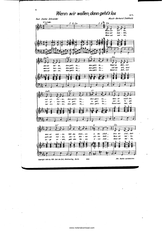 Produktbild zu: Wenn wir wollen, dann geht's los Frank Schöbel