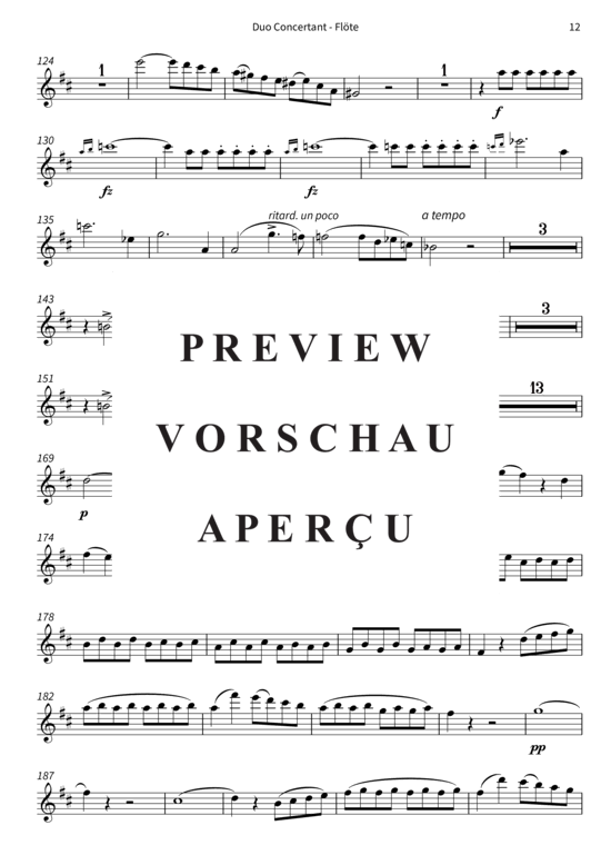Product gallery: Page 63 of 66 Duo Concertant - op 103, pour Flute et Piano , , (flute + piano)