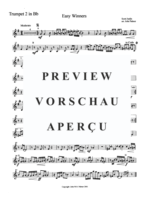 Produktgalerie: Seite 9 von 11 Easy Winners, , Blechbläser Quintett
