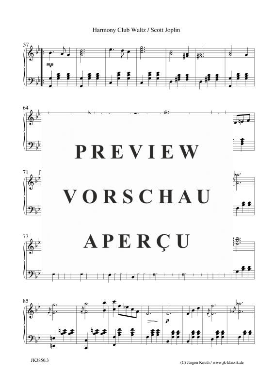 gallery: Harmony Club Waltz, , (piano solo)