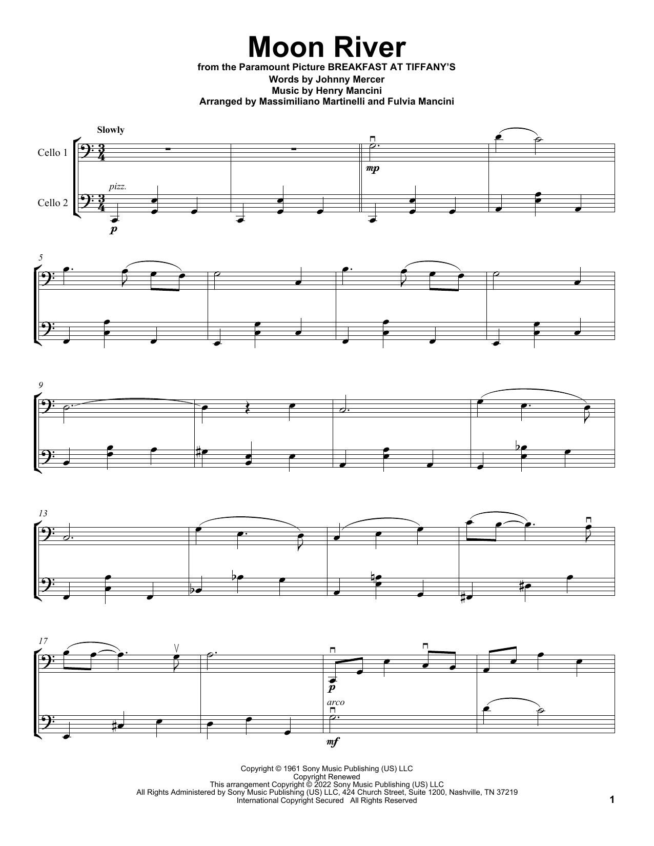 Produktgalerie: Seite 1 von 1 Moon River, Mr & Mrs Cello, Violoncello