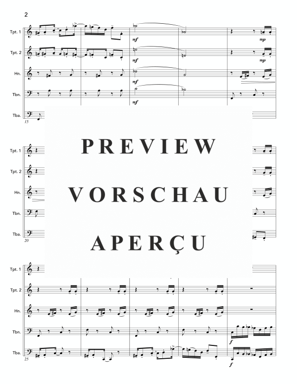 Produktgalerie: Seite 6 von 11 Polka.com, , (Blechbläser Quintett)