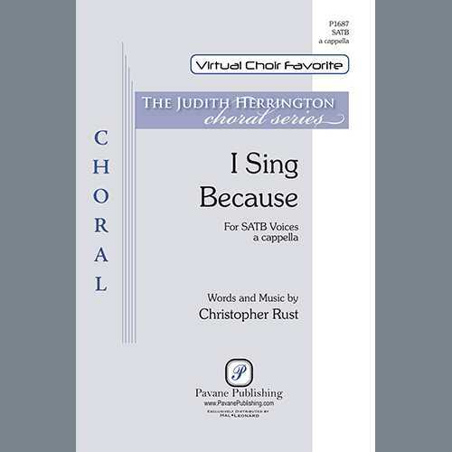 Product picture to: I Sing Because