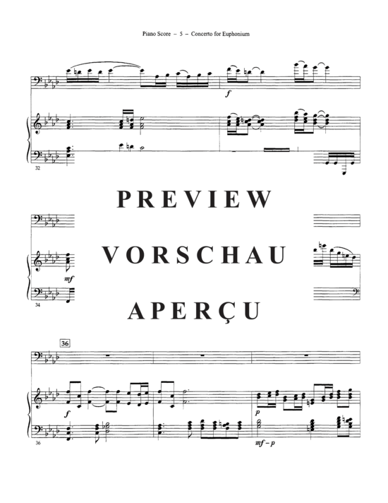 Product gallery: Page 7 of 21 Concerto , , (euphonium + piano)