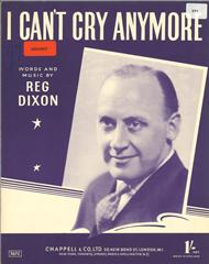 cover: I Can't Cry Anymore, Reg Dixon, Gesang, Gitarre, Klavier