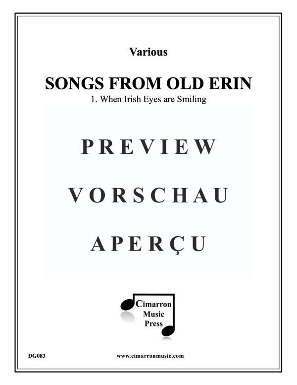 Produktgalerie: Seite 2 von 11 Songs From Old Erin, , Posaunen Quartett