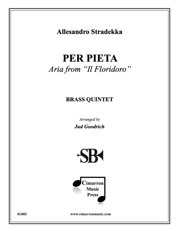 cover: Per Pieta, , Blechbläser Quintett