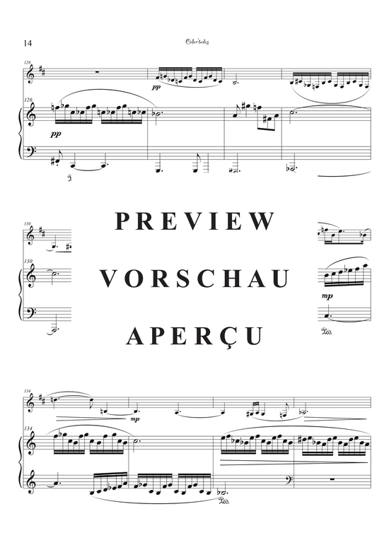 Product gallery: Page 17 of 44 Color´tudes - Five Attitudinal Colors , , (bass clarinet + piano)