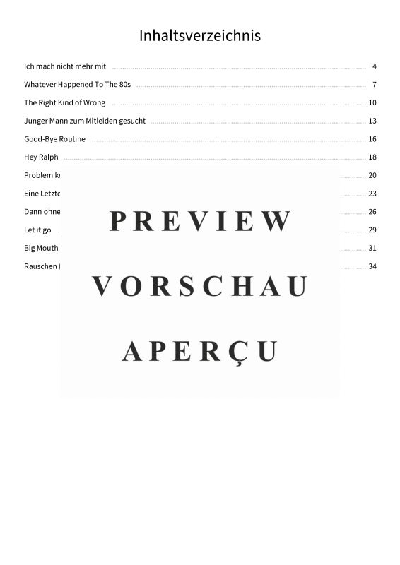 Produktgalerie: Seite 5 von 11 No Routine, Just Punk - Donots-Leadsheets mit Biss, Donots, Gesang & Akkorde
