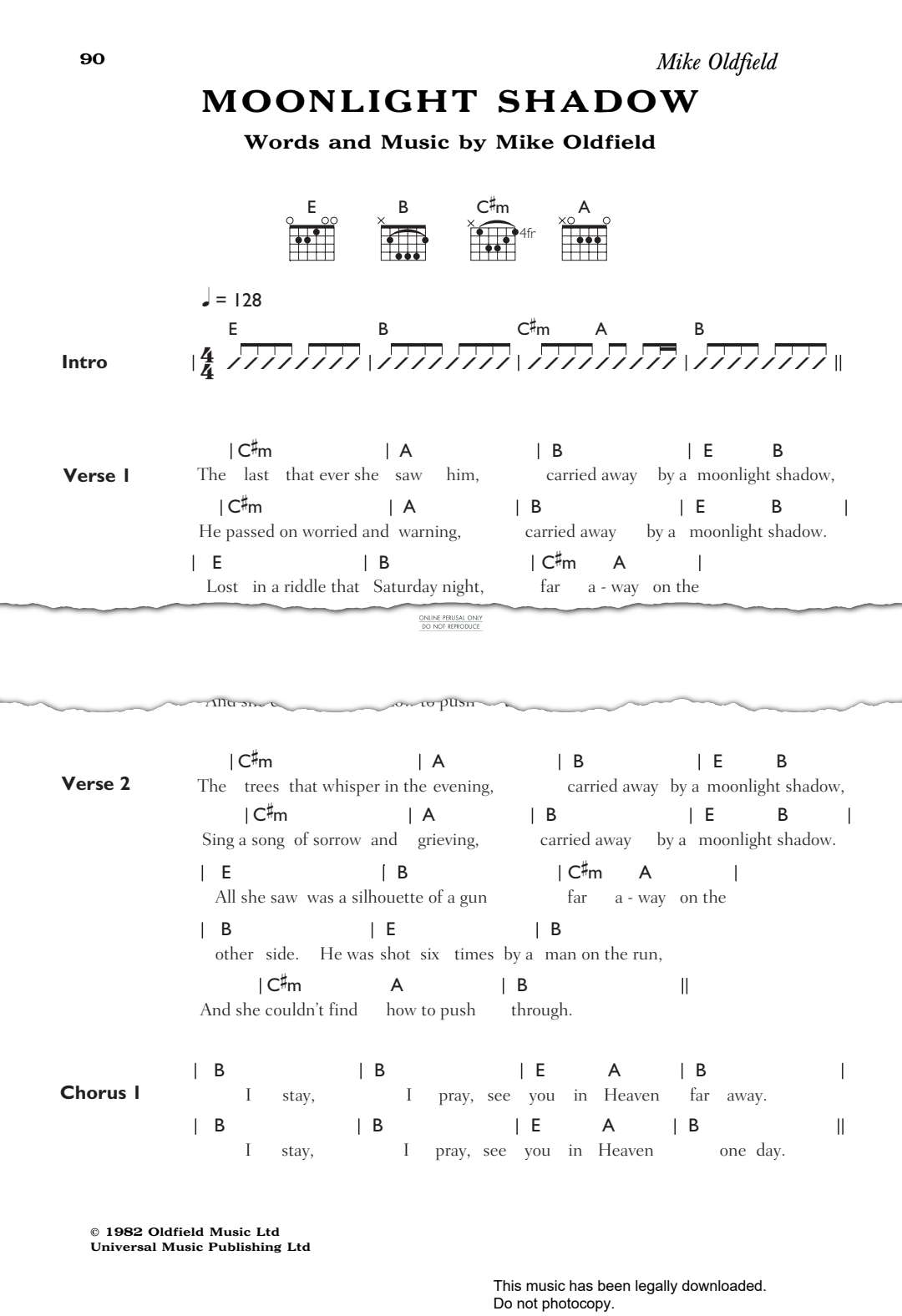 gallery: Moonlight Shadow, Mike Oldfield, Gesang, Gitarre