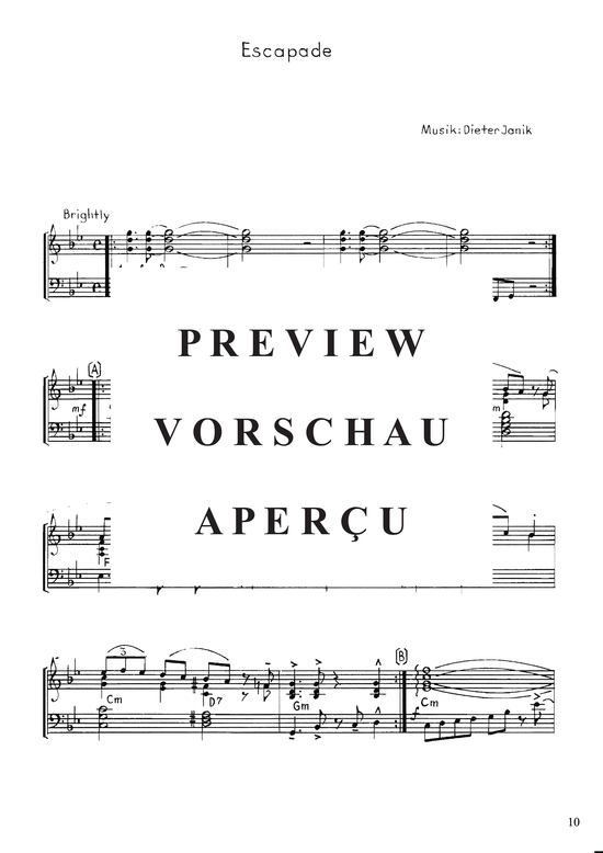 gallery: Jazz auf dem Klavier, 12 Stücke , , (Klavier Solo)
