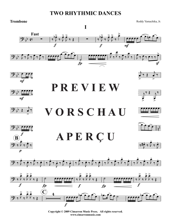 Produktgalerie: Seite 17 von 21 Zwei Tänze , , (Blechbläserquintett)