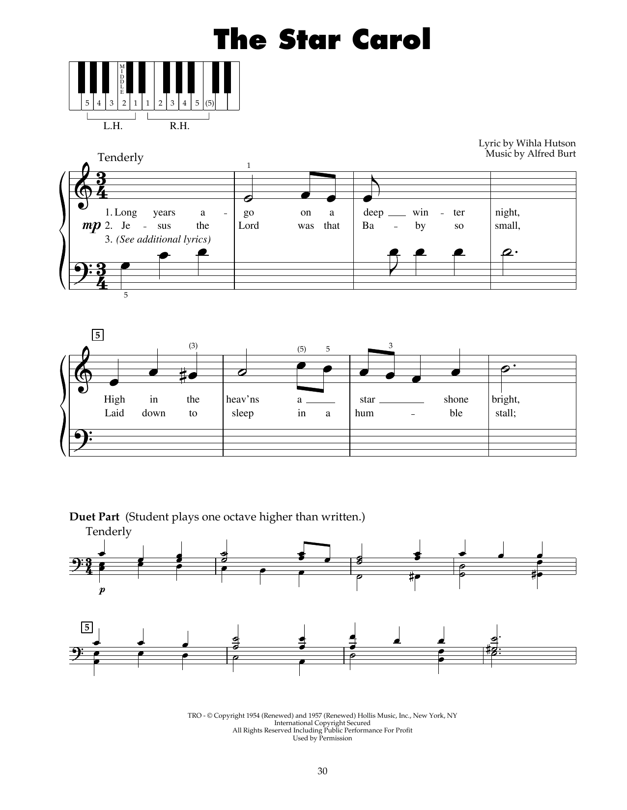 Produktbild zu: The Star Carol