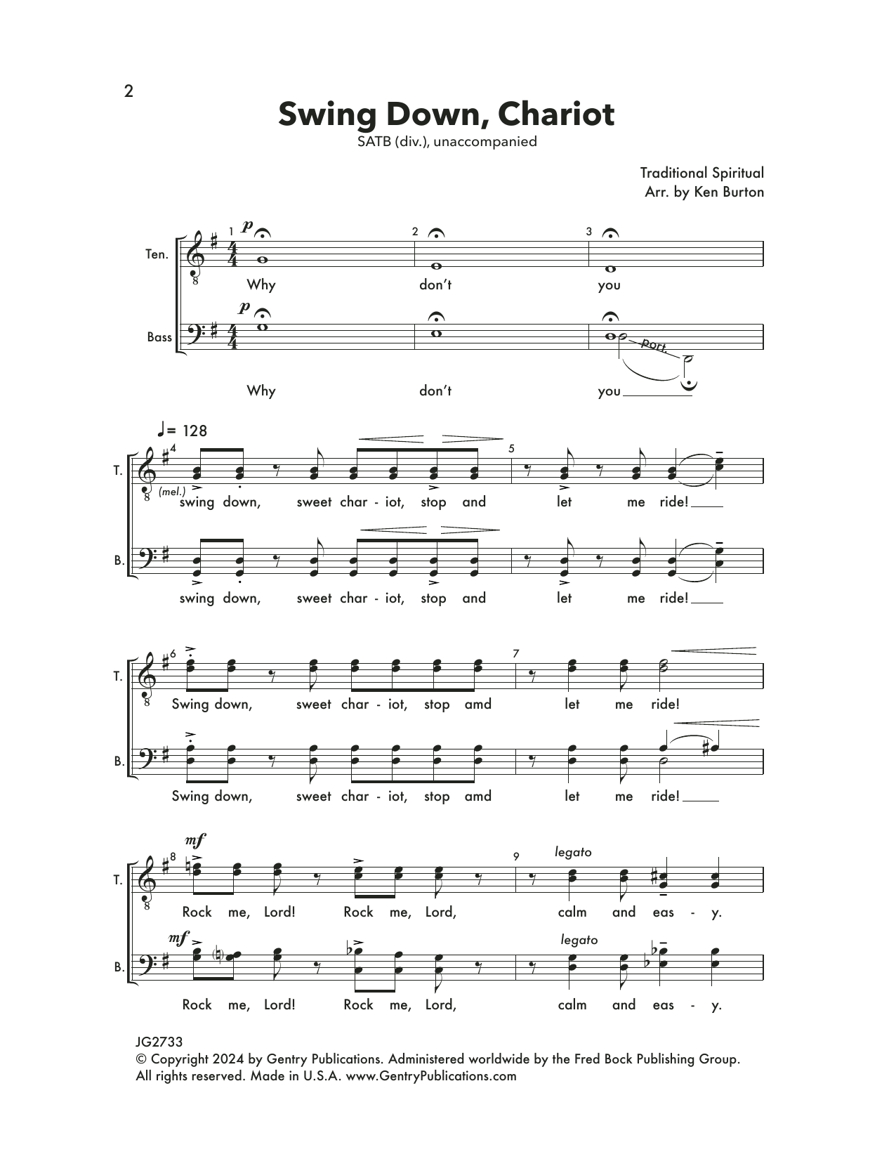 Produktbild zu: Swing Down, Chariot