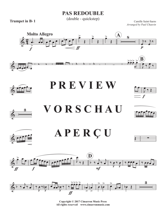 Produktgalerie: Seite 11 von 21 Pas Redouble , , (Blechbläserquintett)