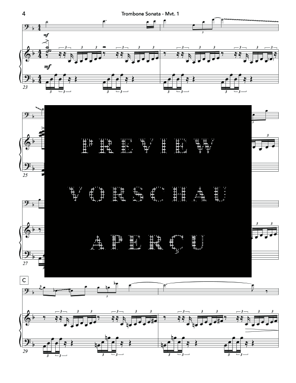 Product gallery: Page 8 of 11 Trombone Sonata (Antarä), , (trombone and piano)