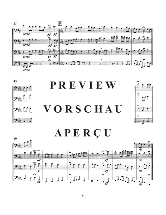 Product gallery: Page 8 of 21 Four Bach Chorales , , (Tuba Quartett EETT)